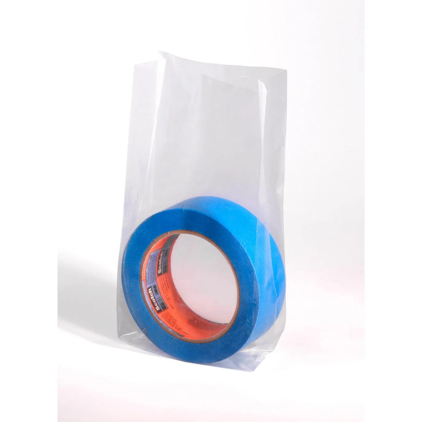 16" x 14" x 24" x 1.5 mil Clear Eco-Manufactured Plastic Side-Gusseted Bags (Case of 500)