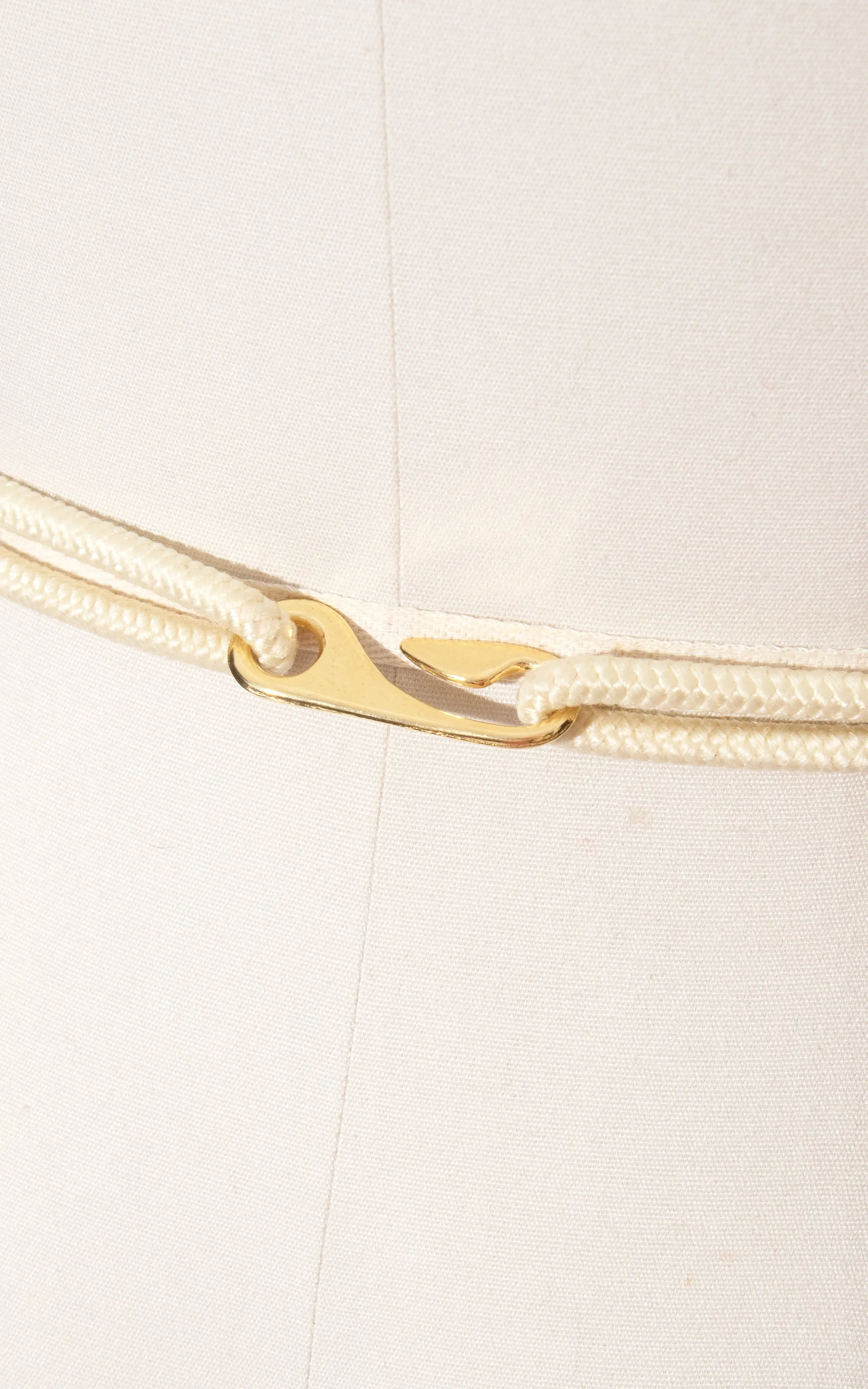 1980s Wooden Moon Braided Belt | medium