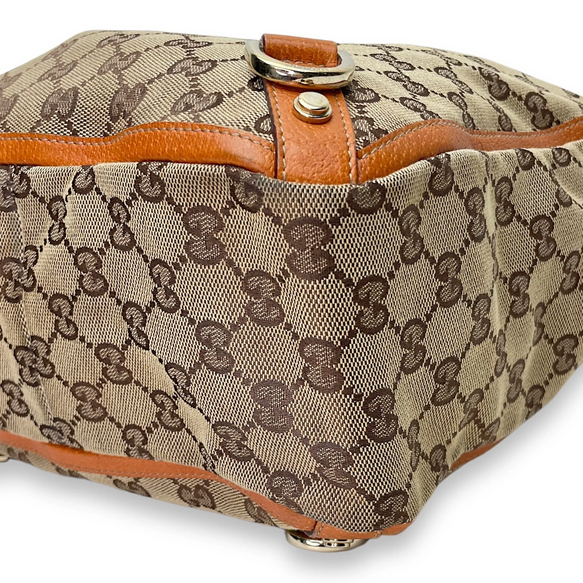 Abbey Tote bag in Canvas, Light Gold Hardware