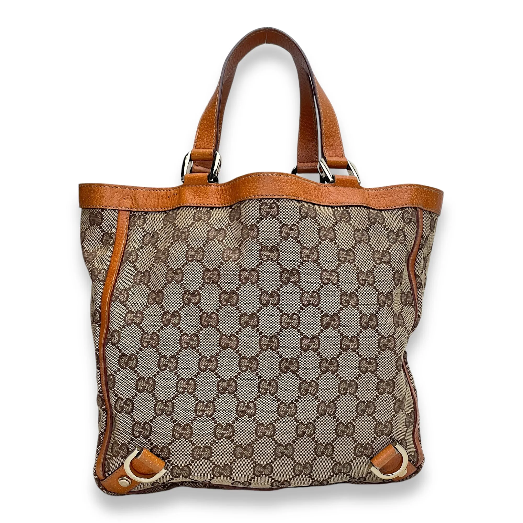 Abbey Tote bag in Canvas, Light Gold Hardware