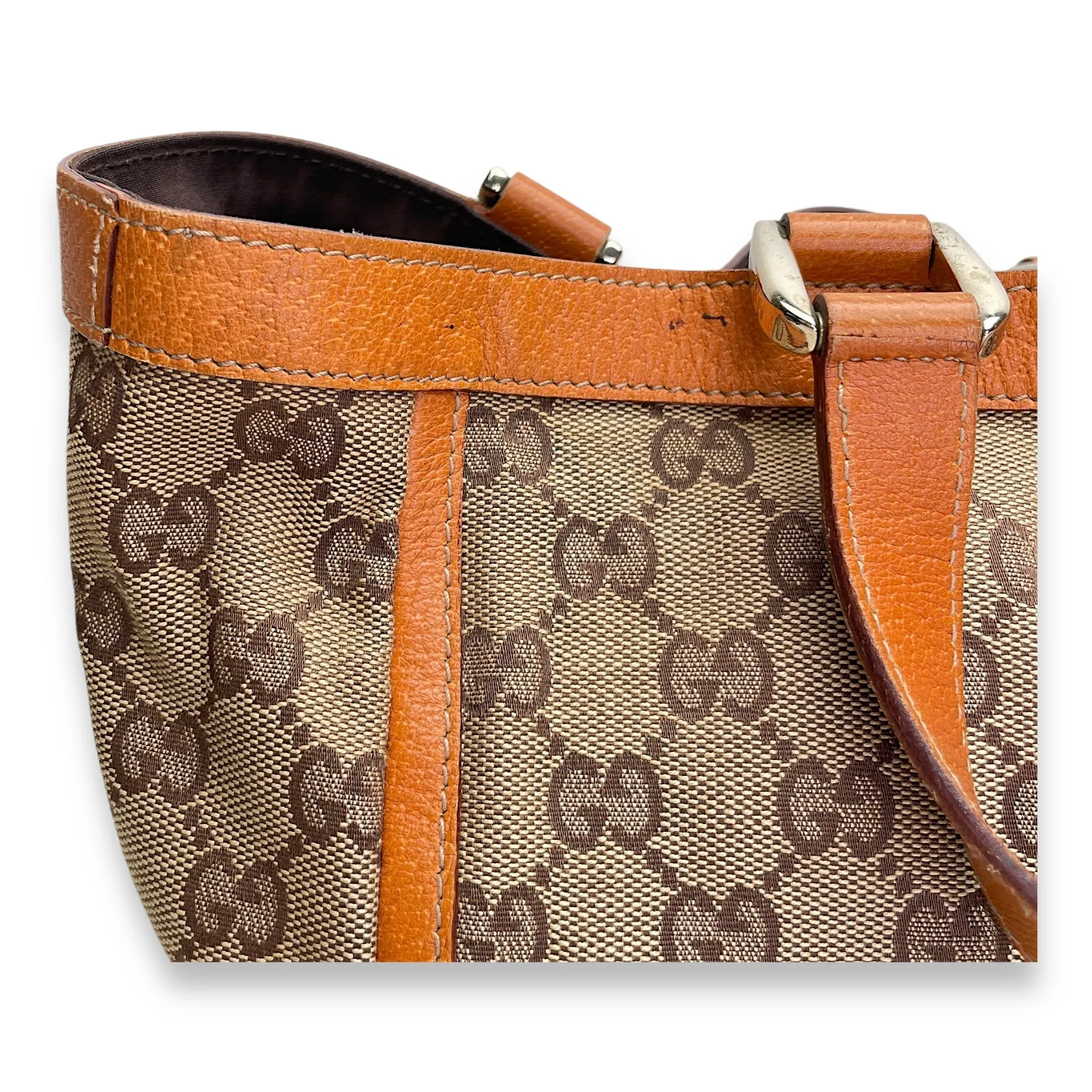 Abbey Tote bag in Canvas, Light Gold Hardware