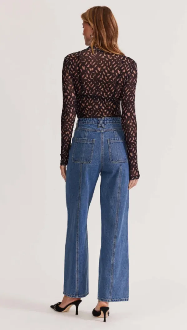 Alita Denim Jeans Mid Blue