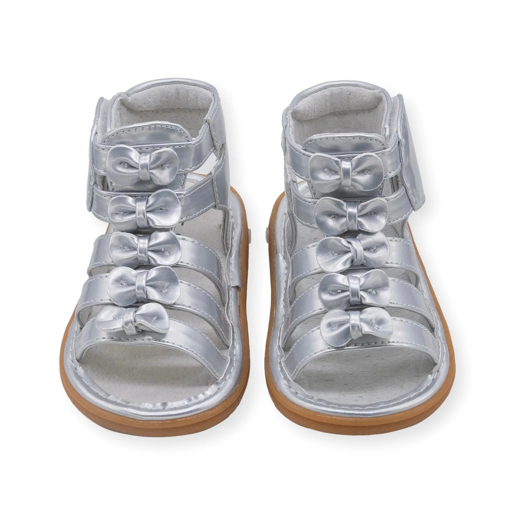 Athena Silver Sandal