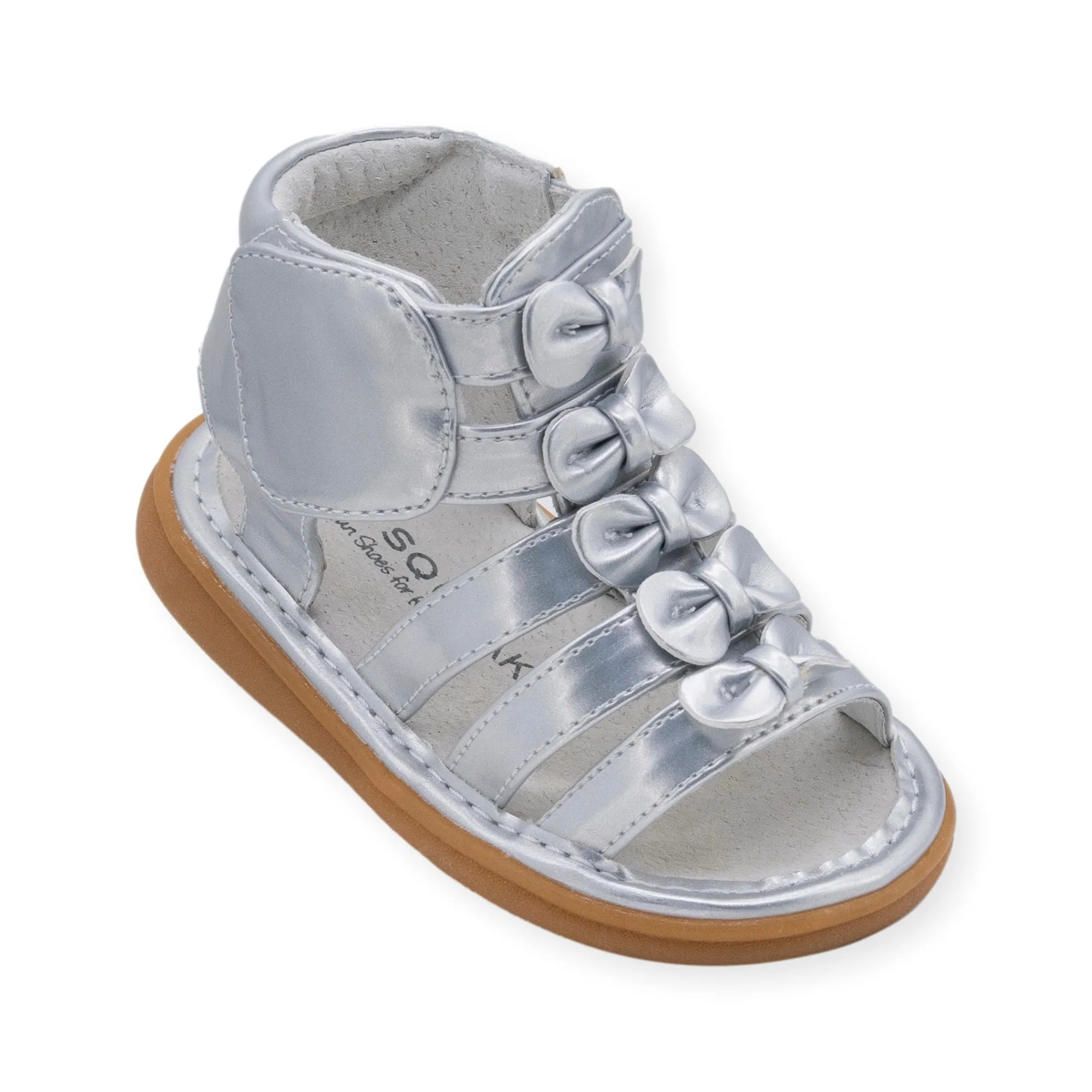 Athena Silver Sandal