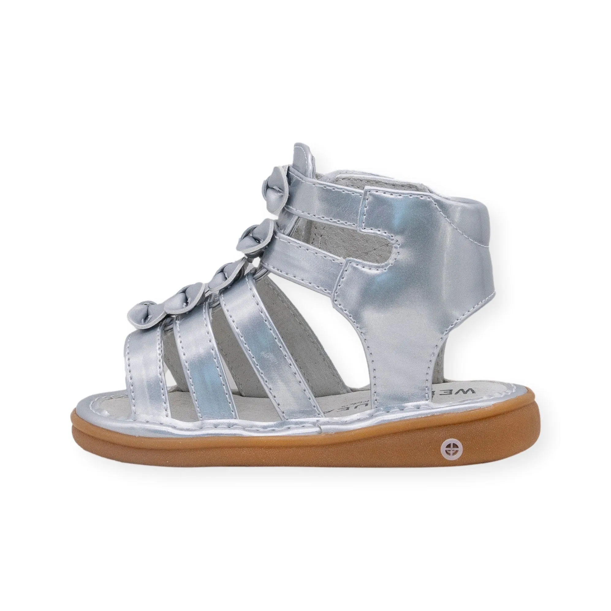 Athena Silver Sandal