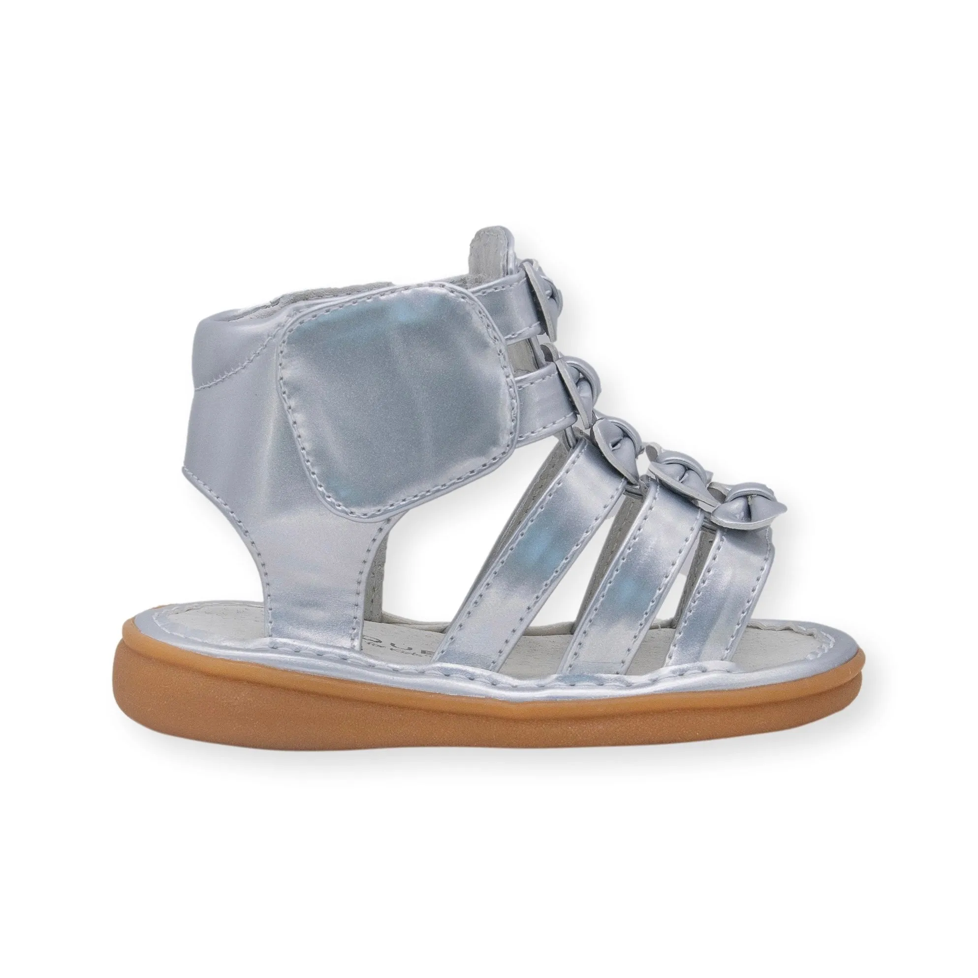 Athena Silver Sandal