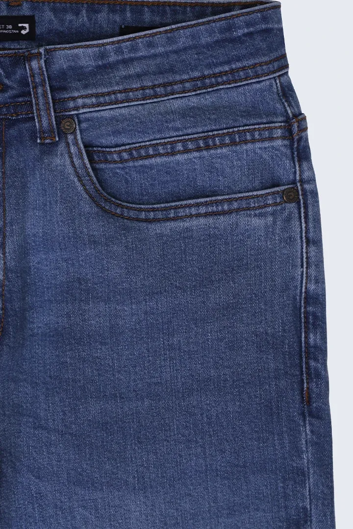 Dark Blue Slim Fit Jeans