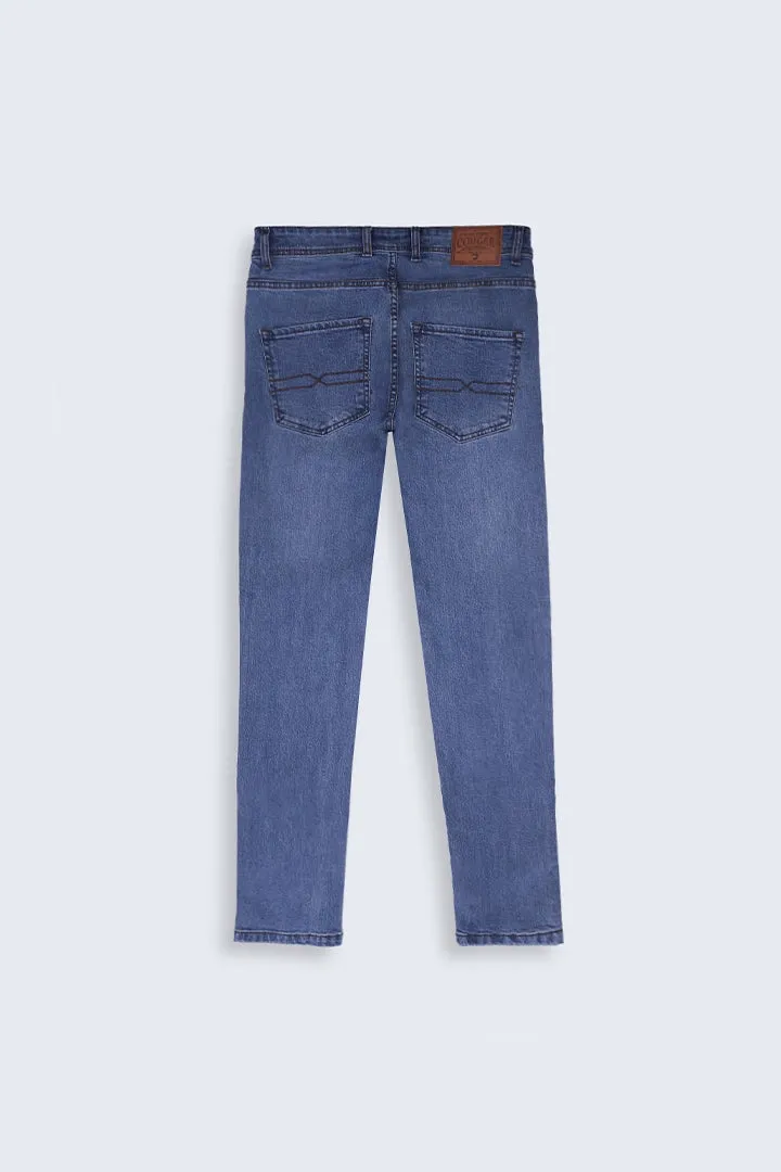 Dark Blue Slim Fit Jeans