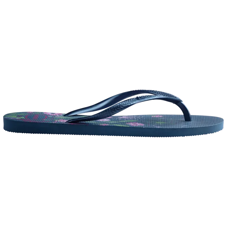 Havaianas Womens Slim Organic Comfy Blue
