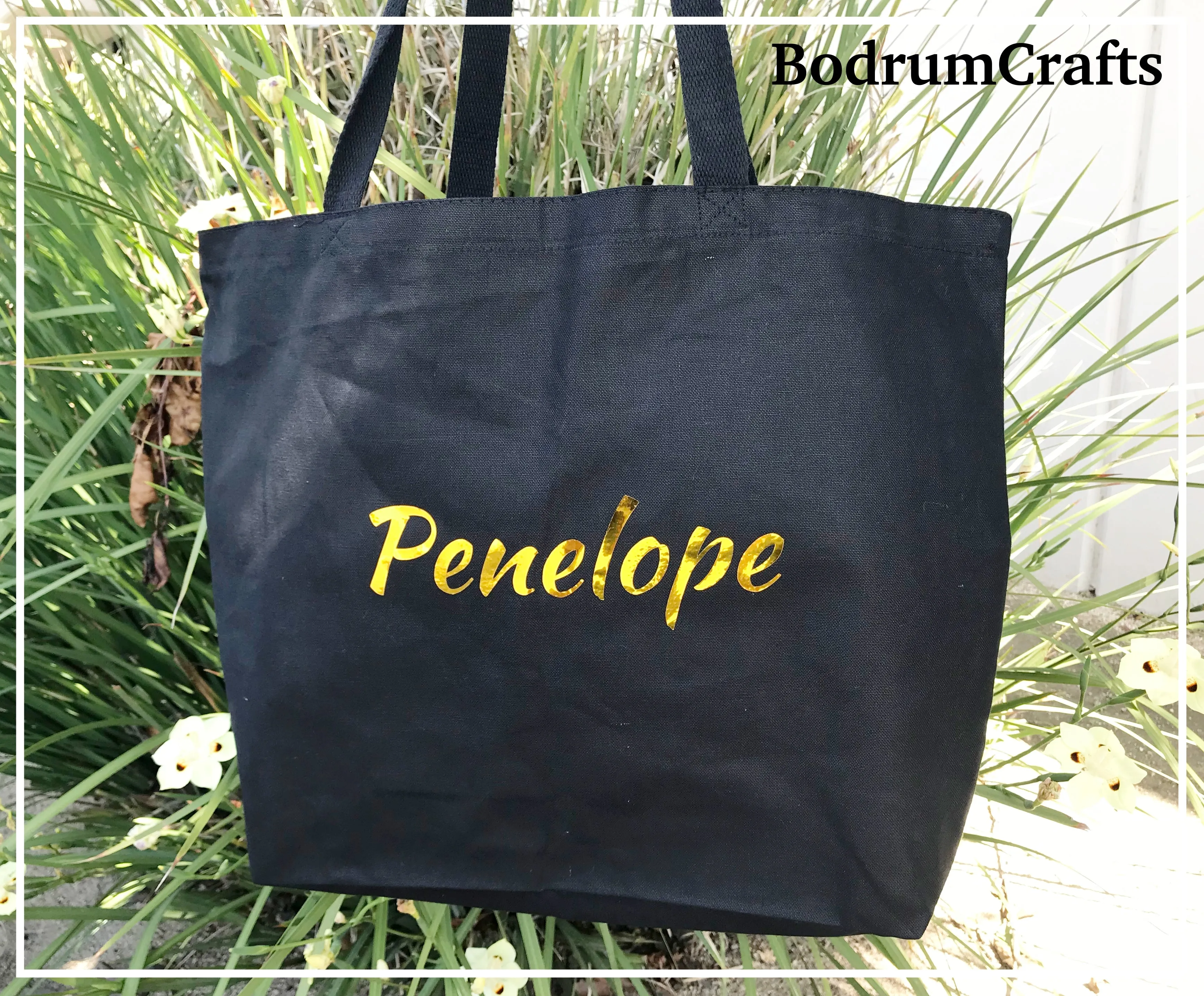 Large Heavy Canvas Grocery Tote Bags