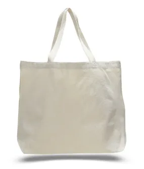 Large Size Blank Canvas Tote Bags, Shopper Groceries Totes