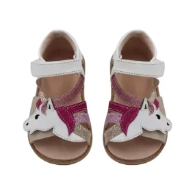 Purple Unicorn Sandals