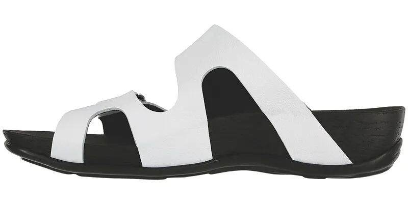 SAS Seaside Slide Sandal - Chalk