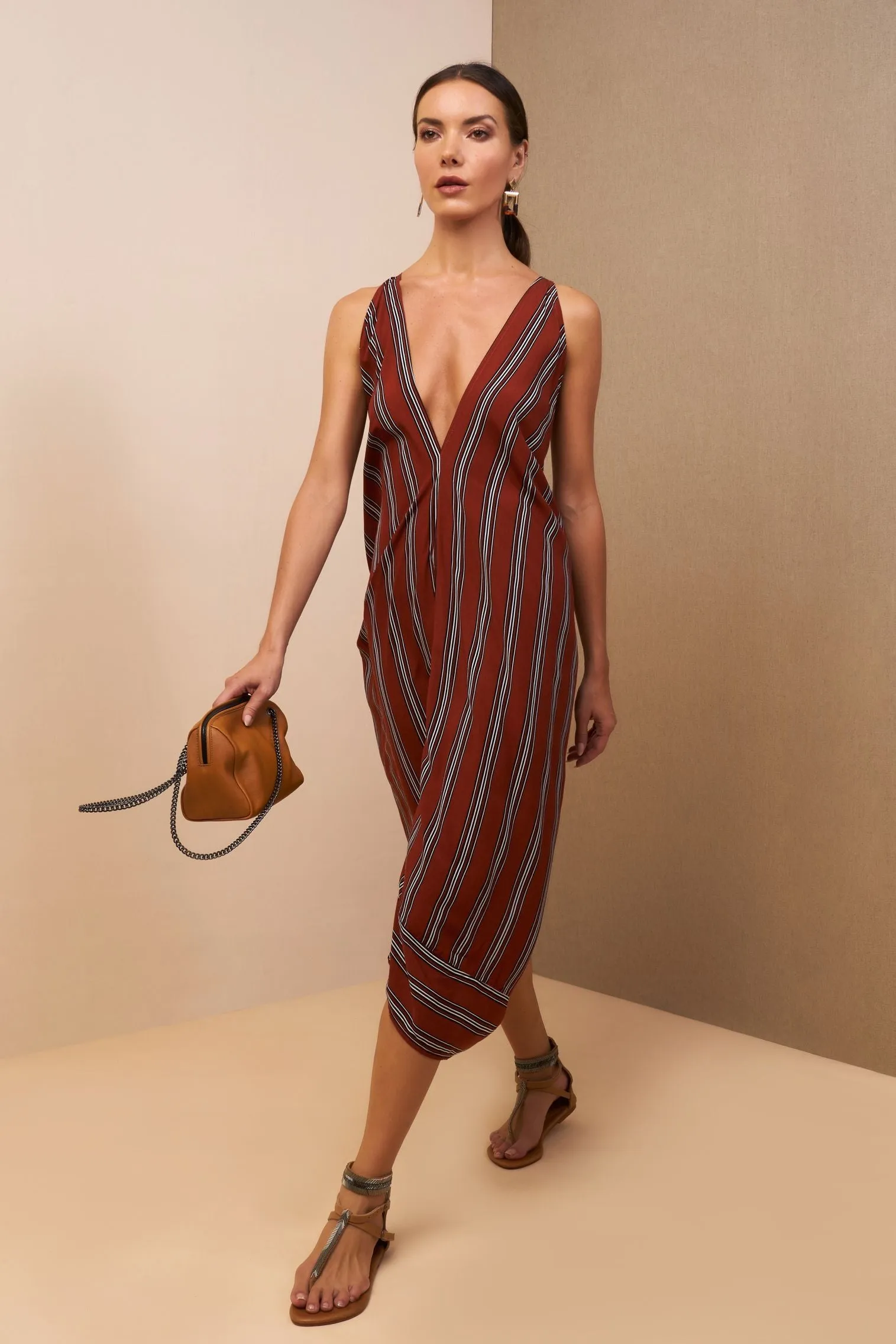 Striped Loose Dress