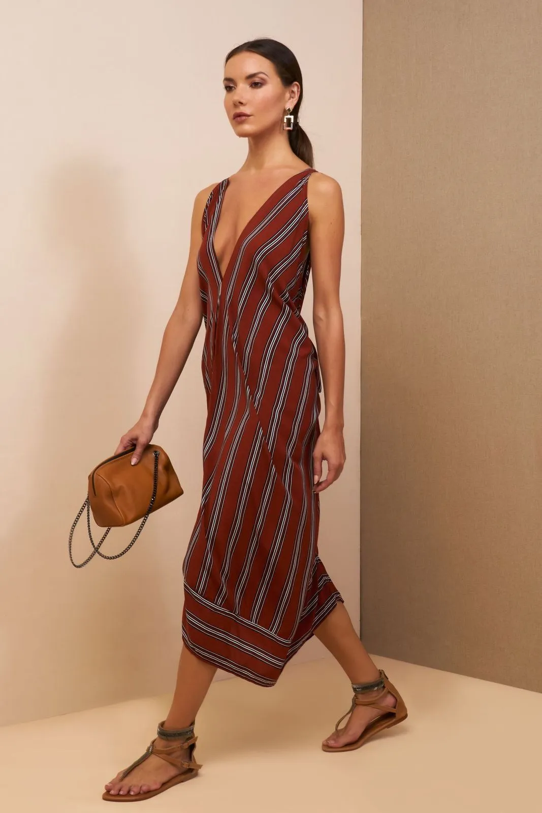Striped Loose Dress