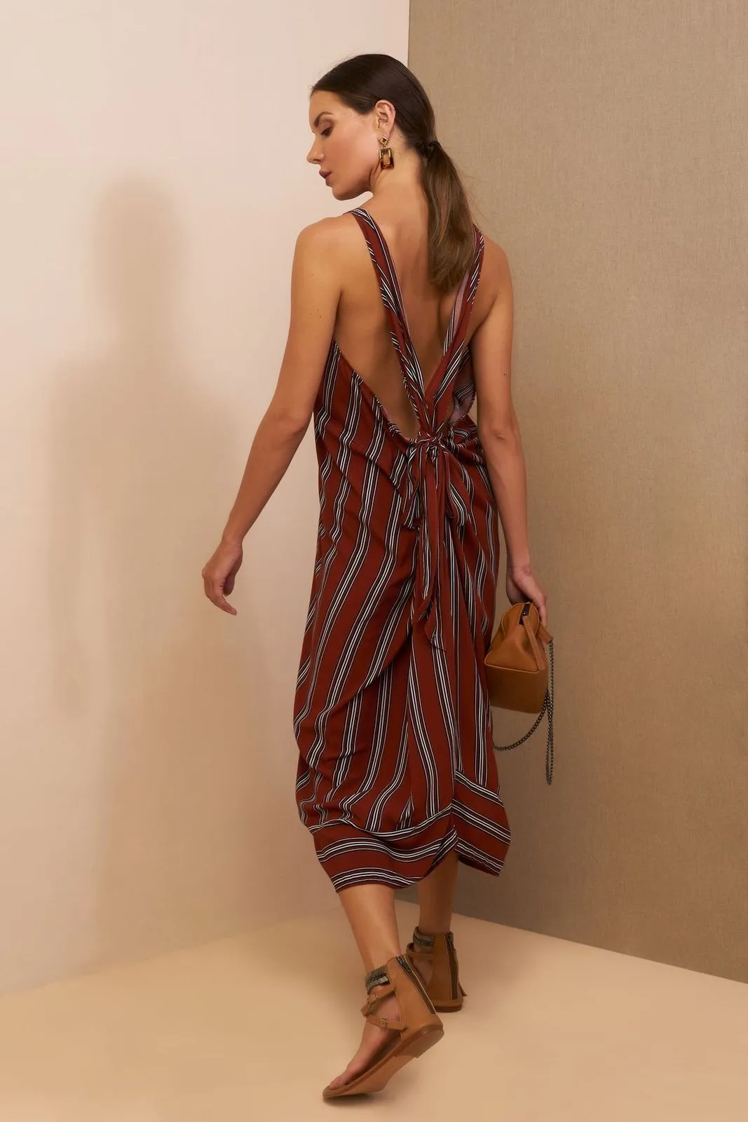 Striped Loose Dress