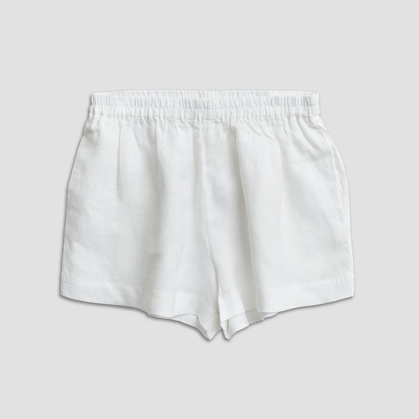 White Cami Linen Pyjama Set